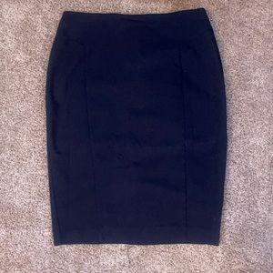 APT 9 TORIE Pencil Skirt navy blue
